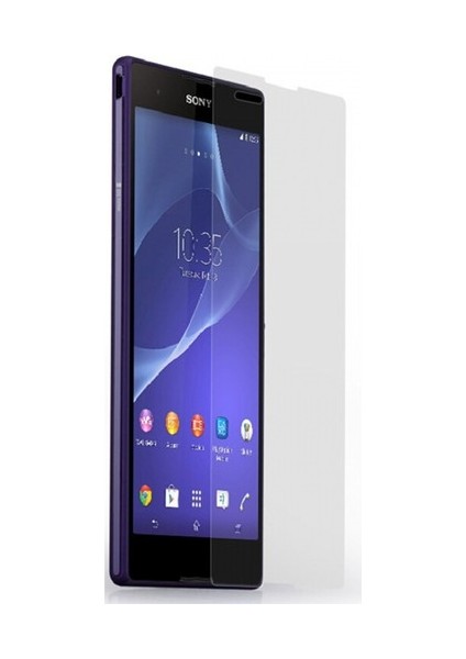 Sony Xperia T2 Uyumlu Ekran Koruyucu Kırılmaz Cam Darbelere Dayanıklı, Tamperli 4K Kalite, Çizilmez ve Parmak Izi Yapmayan Special Kırılmaz Cam