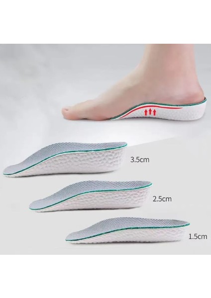 Yükseklik ve Rahatlık: 3,5 cm Erkek Topuk Yükseltici MC-281E | Şık ve Pratik Ayakkabı Aksesuarı