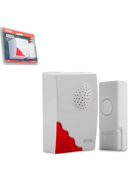 Kablosuz Kapı Zili 16 Melody Pilli EZ-870