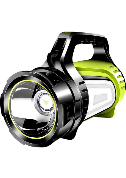 Shopzum JS-881C Şarjlı Ledli Uzun Menzilli Kamp Tipi Çok Fonksiyonlu Işıldak Fener
