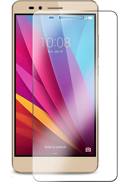 Huawei Gr5 Uyumlu Ekran Koruyucu Kırılmaz Cam Darbelere Dayanıklı, Tamperli 4K Kalite, Çizilmez ve Parmak Izi Yapmayan Special Kırılmaz Cam