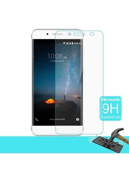 Zte Blade 610 Plus Uyumlu Ekran Koruyucu Kırılmaz Cam Darbelere Dayanıklı, Tamperli 4K Kalite, Çizilmez ve Parmak Izi Yapmayan Special Kırılmaz Cam