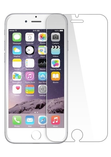 Apple iPhone 6 Plus Uyumlu Ekran Koruyucu Kırılmaz Cam Darbelere Dayanıklı, Tamperli 4K Kalite, Çizilmez ve Parmak Izi Yapmayan Special Kırılmaz Cam