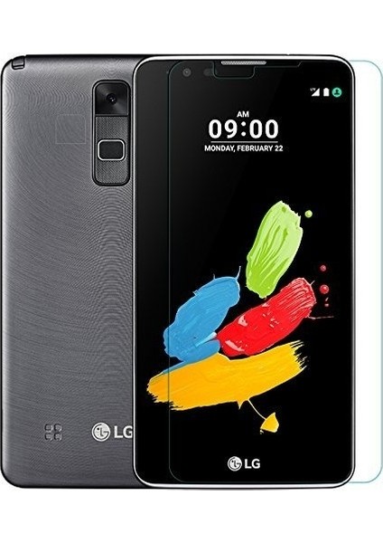 Lg Stylus 2 Uyumlu Ekran Koruyucu Kırılmaz Cam Darbelere Dayanıklı, Tamperli 4K Kalite, Çizilmez ve Parmak Izi Yapmayan Special Kırılmaz Cam