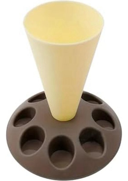 B-Boru Torbası Standı, 8 Yuvalı Nozullu Sıkma Torbası Tutucusu, Pasta Süsleme Seti Için Plastik Pasta Torbası Standı (Yurt Dışından)