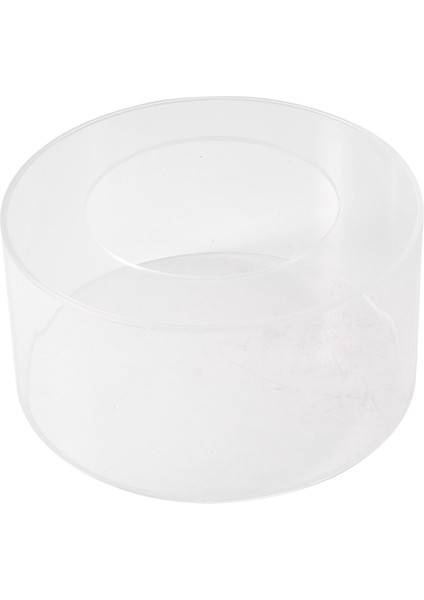 1 Adet Yuvarlak Akrilik Kek Teşhir Panosu Kek Kenar Pürüzsüz Kek Tepsisi Dıy Yuvarlak Dekor Kek Doldurulabilir Kurulu(B) (Yurt Dışından)