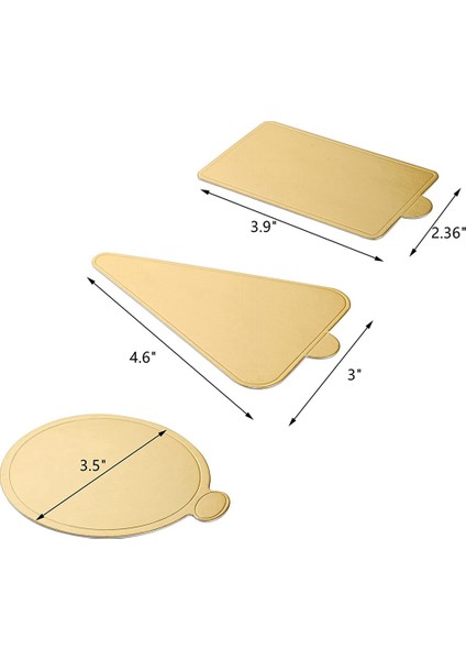 300 Adet Mini Kek Tahtaları, Altın Daire Kağıt Cupcake Tatlı Görüntüler Taban Tepsisi, Partiler Için Köpük Kek Tahtası Plakaları (Yurt Dışından) indirimleri