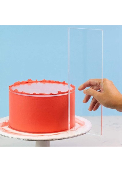 Şeffaf Kek Krem Kazıyıcı Dikdörtgen Akrilik Kek Pişirme Aracı Kek Dekorasyon Araçları Mutfak Aracı-A (Yurt Dışından) modelleri