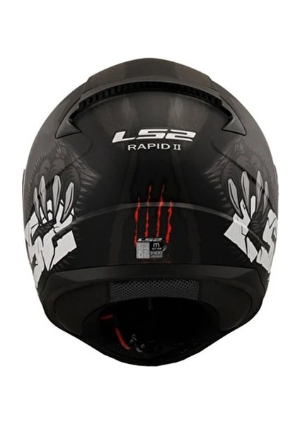 Rapid 2 Clawn Motosiklet Kaskı Mat Siyah Gri fiyatları