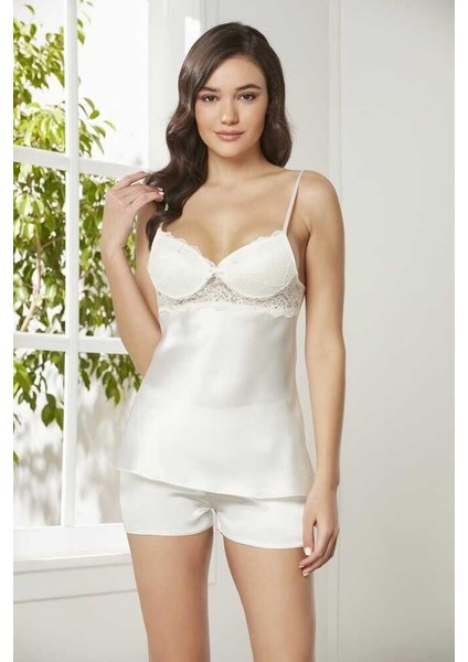 Saten Şort Takım 415