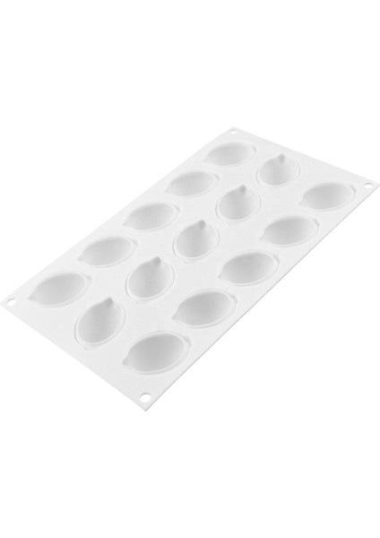 15 Kavite Limon Şekilli Meyve Silikon Kalıp Kek Mousse Kek Kalıbı Pişirme Fransız Tatlı Kek Dekorasyon Aracı (Yurt Dışından)