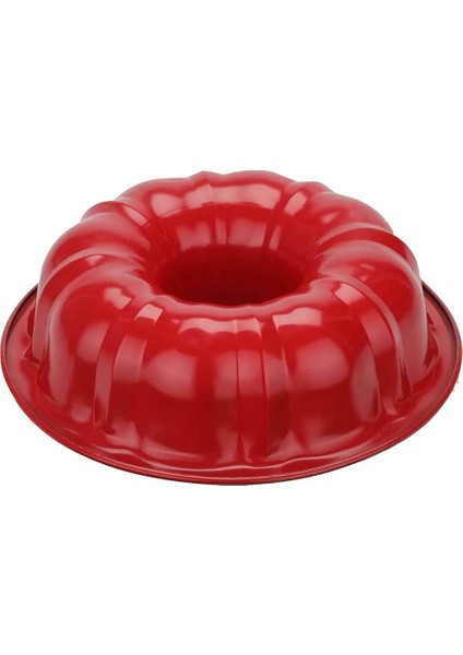 Yuvarlak Yapışmaz Yivli Kek Tavası Teneke Halka Yuvarlak Fırın Tepsisi Donut, Muffin, Kek, Kurabiye, Puding Için Bakeware Kalıp Tavası (Yurt Dışından)