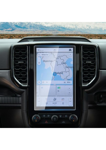 Ford Ranger 10 Inç Multimedya Ekran Koruyucu Şeffaf