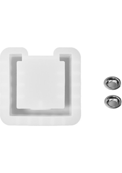 Kare Altıgen Kemer Mum Fincan Tütsü Brülör Silikon Kalıp Dıy Alçı Dökme Aromaterapi Depolama Kalıp, A (Yurt Dışından) modelleri