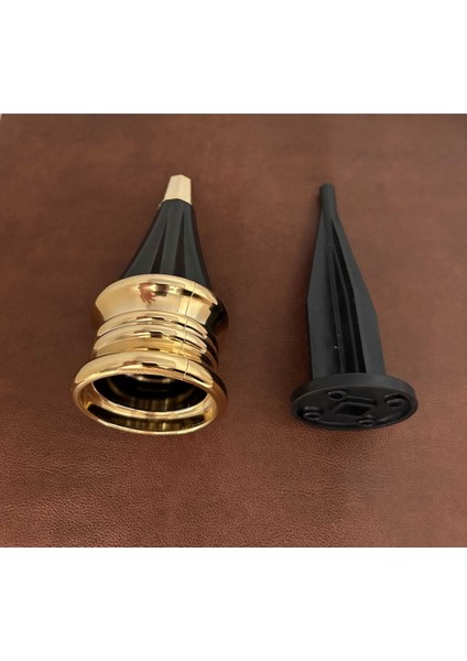 Zümrüt Gold Siyah Mobilya Koltuk Ayağı Chester Komidin Tv Ünitesi Vestiyer Ayağı 17 cm 12 Adet