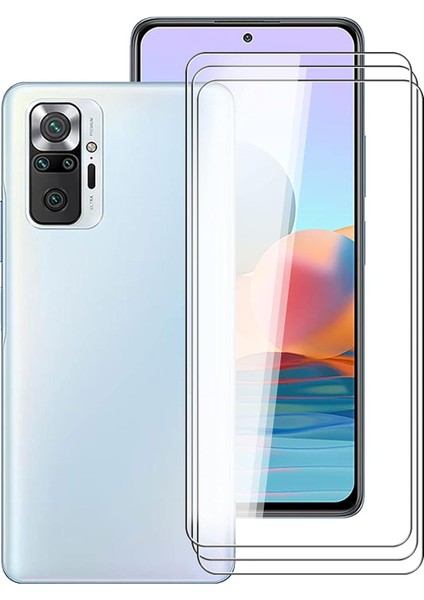 Xiaomi Redmi Note 10 Pro Temperli Cam Ekran Koruyucu 3 Adet