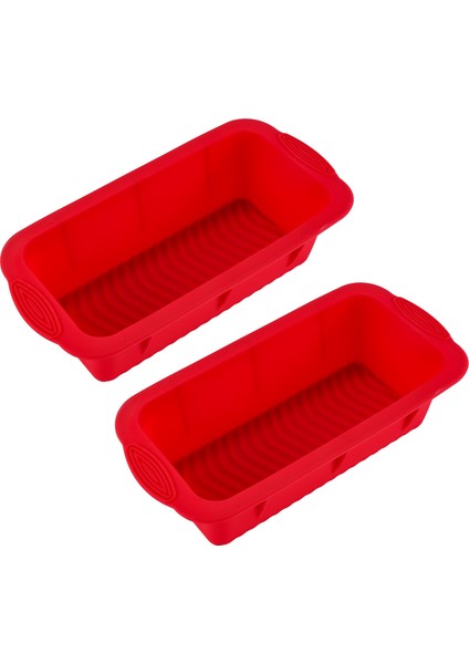Silikon Somun Teneke Seti 2'li, Pişirme Için Ekmek Tenekeleri, Yapışmaz Fırın Tepsisi, Silikon Ekmek Teneke Seti, Bakeware Kalıpları Tava (Yurt Dışından)