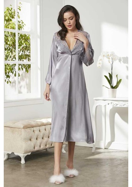 6'lı Kaplı Gecelik Sabahlık Set 6425 Royal Renk fiyatları