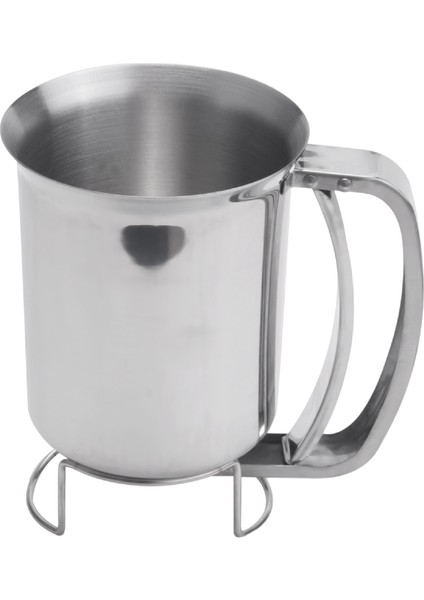 Paslanmaz Çelik Cupcake Waffle Hamuru Huni Gözleme Dispenseri Krem Ayırıcı (Yurt Dışından)