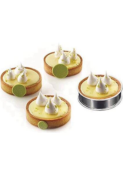 4 Adet Muffin Tart Yüzükler Çift Haddelenmiş Tart Yüzük Paslanmaz Çelik Muffin Yüzükler Gıda Yapımı Için Metal Yuvarlak Halka Kalıp (Yurt Dışından) indirimleri