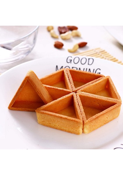 6'lı Paket Paslanmaz Çelik Tart Halkaları, Isıya Dayanıklı Delikli Kek Mus Halkası, Kek Halkası Kalıbı, (Yurt Dışından) indirimleri