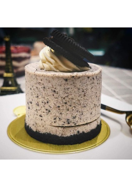 Mini Yuvarlak Altın Karton Kek Tabanı, Mousse Kek Tabağı, 100 Parça Kek Kağıt Tabak Yuvarlak Karton Taban Tatlı Tabağı (Yurt Dışından) fırsatları