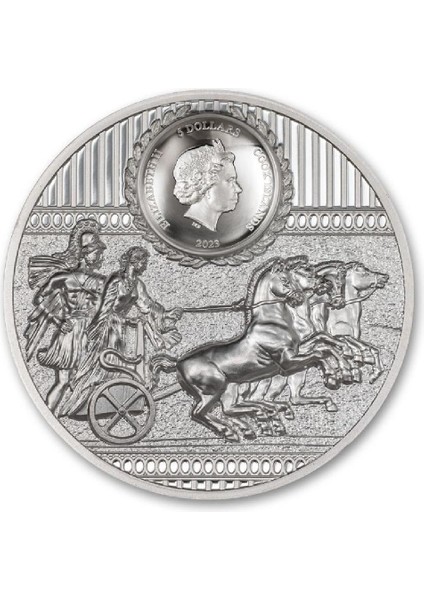 Sparta Silver 2023 1 Ons 31.10 Gram Gümüş Sikke Coin (999)