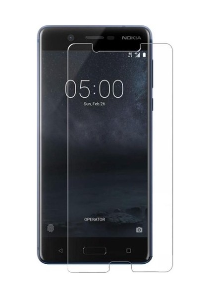 Nokia 5 Uyumlu Ekran Koruyucu Kırılmaz Cam Darbelere Dayanıklı, Tamperli 4K Kalite, Çizilmez ve Parmak Izi Yapmayan Special Kırılmaz Cam