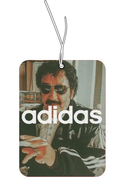 Müslüm Baba - Adidas Tasarımlı Cool Dekoratif Araç Kokusu ve Aksesuarı