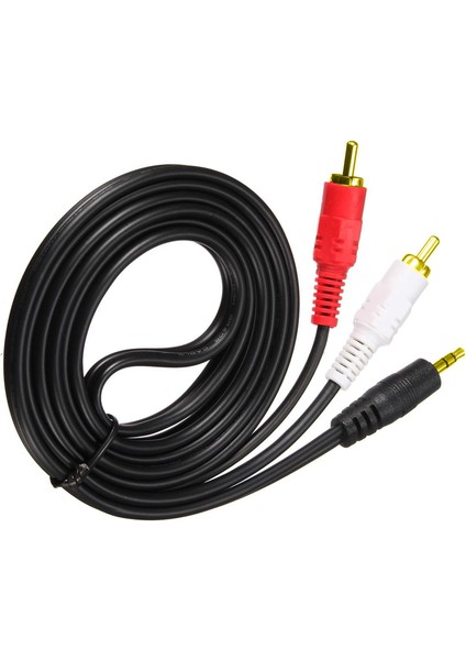 Kablo 2rca Aux 3.5mm Stereo 3mt Gold HDX-1031 NRT-1085