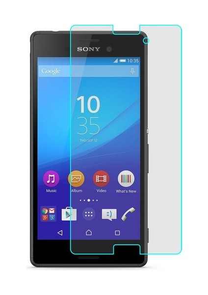 Sony Xperia M4 Aqua Uyumlu Ekran Koruyucu Kırılmaz Cam Darbelere Dayanıklı, Tamperli 4K Kalite, Çizilmez ve Parmak Izi Yapmayan Special Kırılmaz Cam