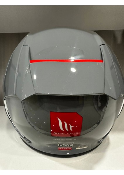 Kask mt Revenge 2 S A12 Parlak Nardo Gri