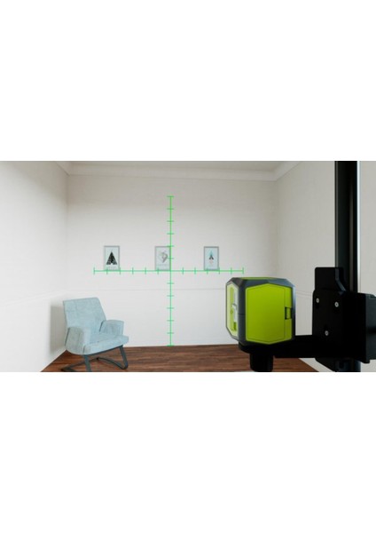 Rbcllg2 15M Yeşil Çapraz Lazer Metre 5133005497