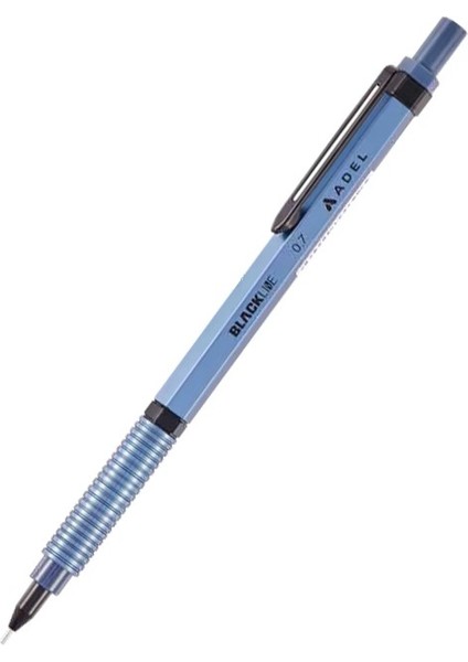Blackline Mekanik Versatil Kalem 0 7 mm Uçlu Metalik Mavi