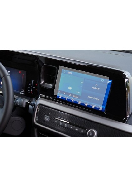 Ford Tourneo Courier 8 Inç Mat Ekran Koruyucu Multimedya Şeffaf