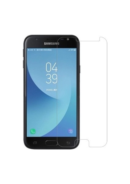 Samsung Galaxy J3 2017 Uyumlu Ekran Koruyucu Kırılmaz Cam Darbelere Dayanıklı, Tamperli 4K Kalite, Çizilmez ve Parmak Izi Yapmayan Special Kırılmaz Cam