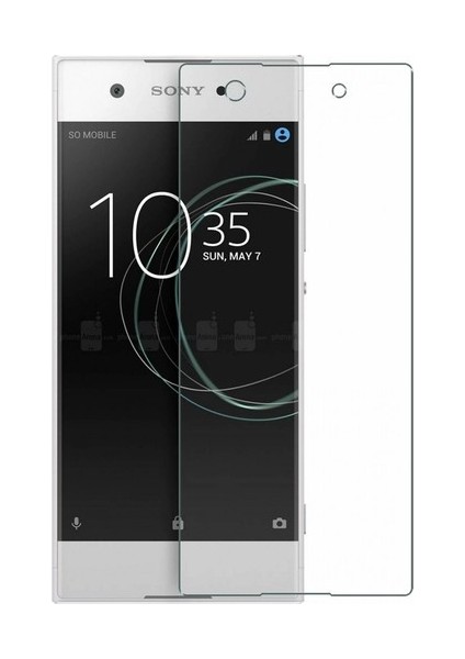 Sony Xperia Xa1 Uyumlu Ekran Koruyucu Kırılmaz Cam Darbelere Dayanıklı, Tamperli 4K Kalite, Çizilmez ve Parmak Izi Yapmayan Special Kırılmaz Cam