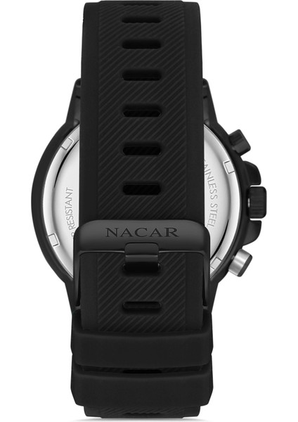 Safir Cam Silikon Erkek Kol Saati NC34-290748-BBS1 modelleri