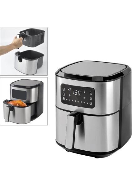 ST-AF800 Airfryer Kızartma Makinesi 8 Litre 1700 Watt