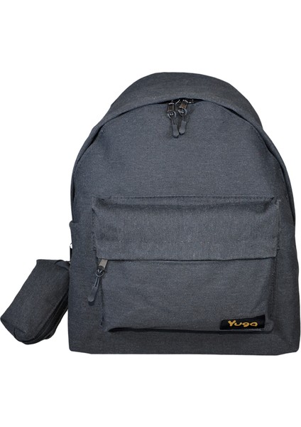 Kanvas Sırt Çantası Siyah