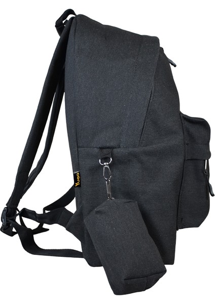 Kanvas Sırt Çantası Siyah fiyatları