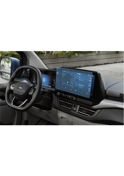Ford Tourneo Custom 13 Inç Ekran Koruyucu Multimedya Şeffaf