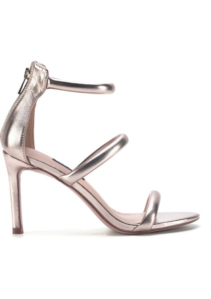 Nıte 3fx Altın Kadın Topuklu Sandalet