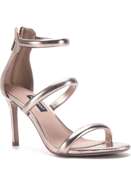 Nıte 3fx Altın Kadın Topuklu Sandalet fiyatları