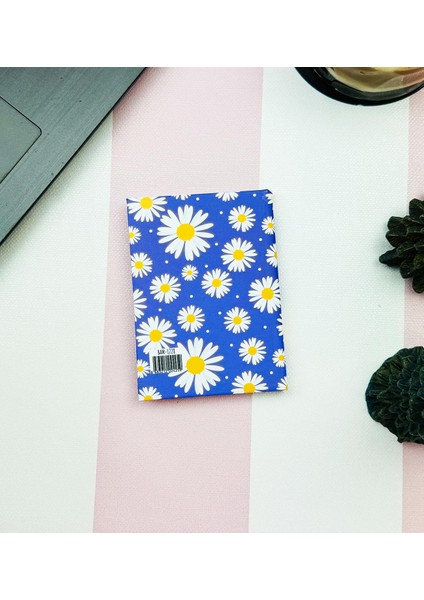 Follow Your Dreams Papatya Tasarımlı Sert Kapaklı Mini Defter