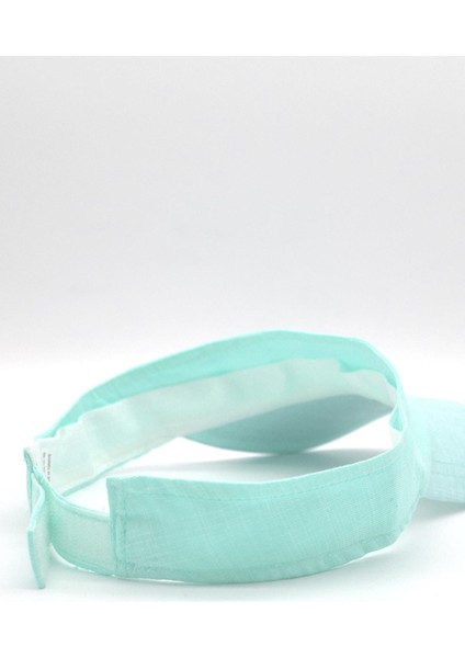 Kadın Mint Yeşil Keten Vizör Şapka fırsatları