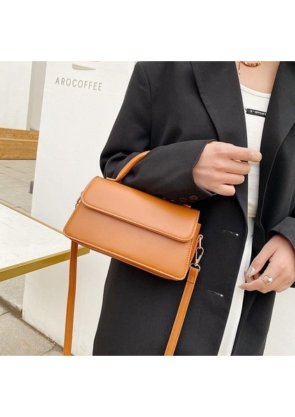 Kadınlar Için Çantalar 2024 Yeni Stil Moda Omuz Çantası Niş Tasarım Doku Kadın Çantası Basit Taşınabilir Crossbody Çanta (Yurt Dışından)