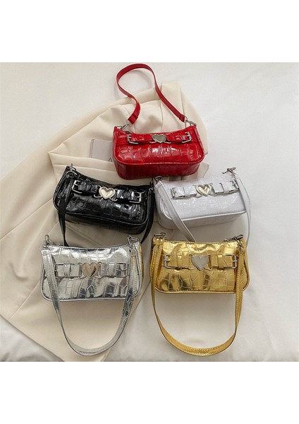 Popüler Moda Lazer Omuz Çantası Kadın 2024 Yaz Yeni Çanta Sınır Ötesi Trendy Küçük Kare Çanta Batı Tarzı Koltukaltı Çanta (Yurt Dışından) fırsatları