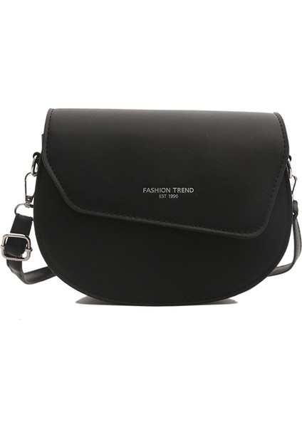 2024 Eyer Çanta Bahar Tarzı Kadın Çok Yönlü Crossbody Çanta Üniversite Öğrencisi Basit Moda Trendi Batı Tarzı Omuz Çantası (Yurt Dışından)