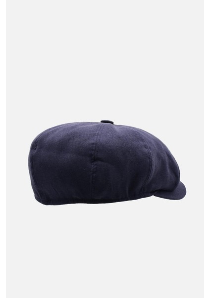 Erkek İngiliz Groovy Şapka Premium Keten Lacivert Kasket modelleri